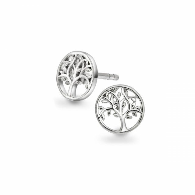 ØREPYNT I SØLV LIVETS TRE - ARNE NORDLIE