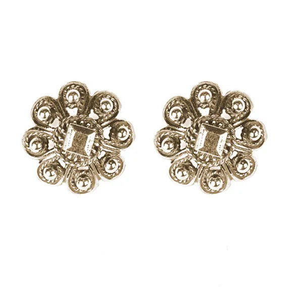 BUNADSØREPYNT TIL TELEMARKSBUNAD ANTIKKFORGYLT