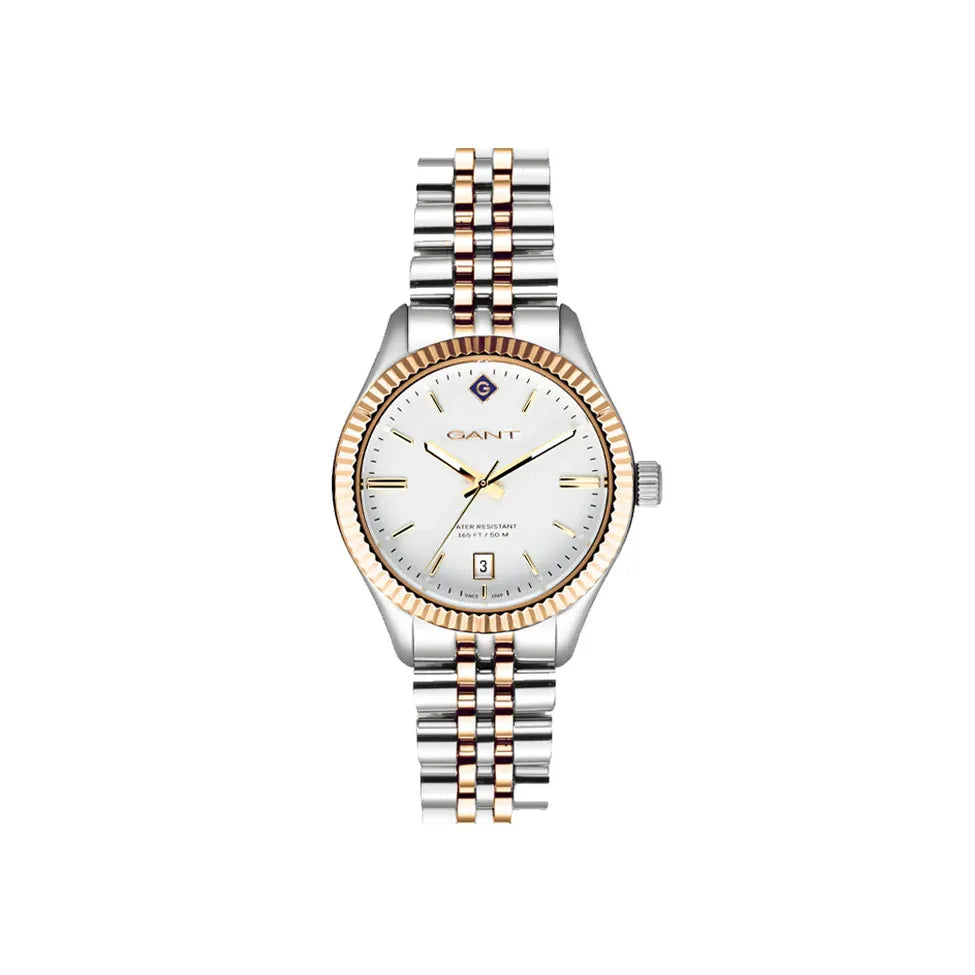 GANT SUSSEX LADY 34 MM TOFARGET MED LYS SKIVE