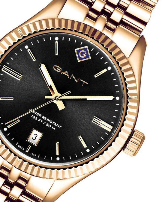 GANT SUSSEX LADY 34 MM SORT/GULL