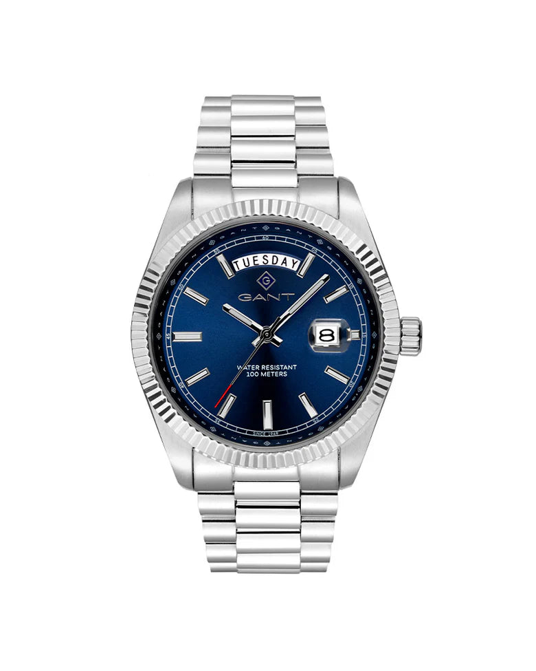 GANT FAIRFAX HERRE STÅL / BLÅ 41 MM