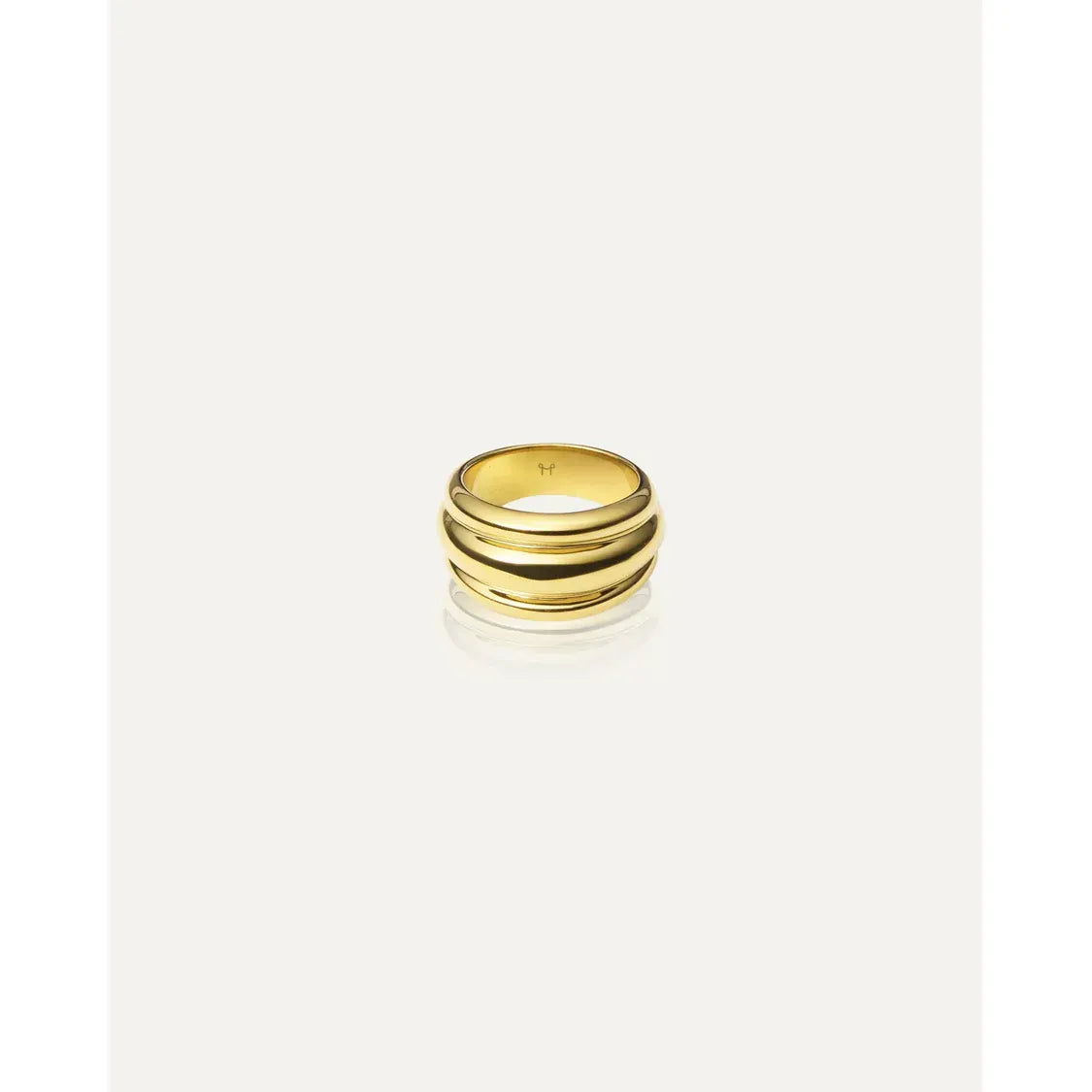 MOCKBERG DECO RIBBED RING
