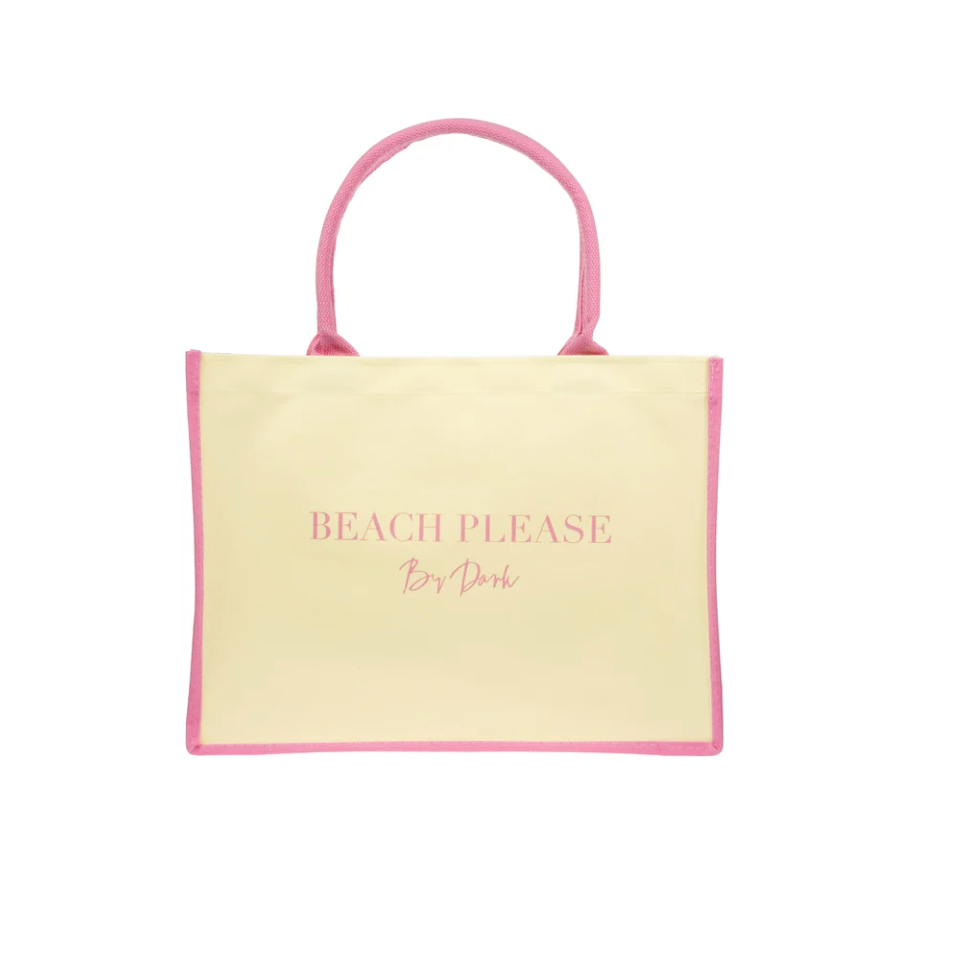 DARK DEPARTMENT TOTE MEDIUM BEACH BAG