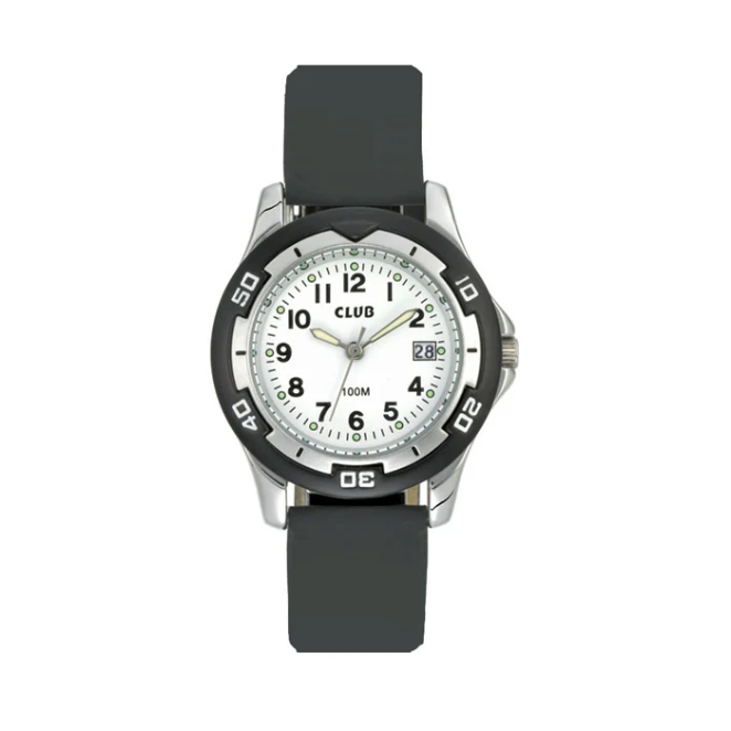 CLUB BARNEKLOKKE SORT 29 MM