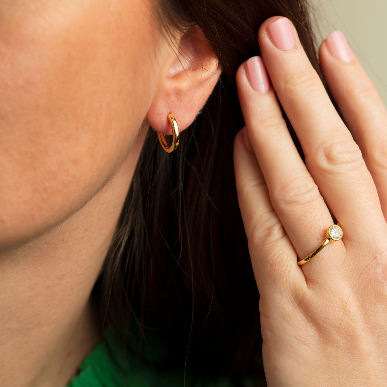 ØRERINGER I SØLV 15 MM