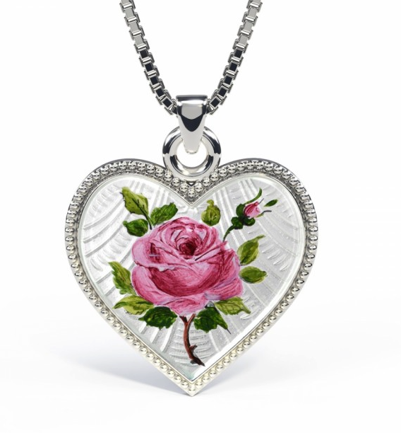 EMALJESMYKKE ROSE STOR