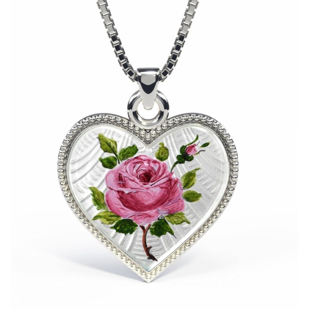 EMALJESMYKKE ROSE STOR