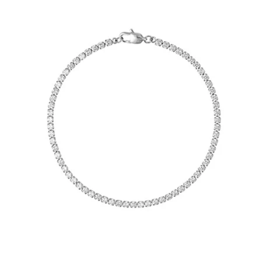 MOCKBERG SHINY TENNIS BRACELET STÅL