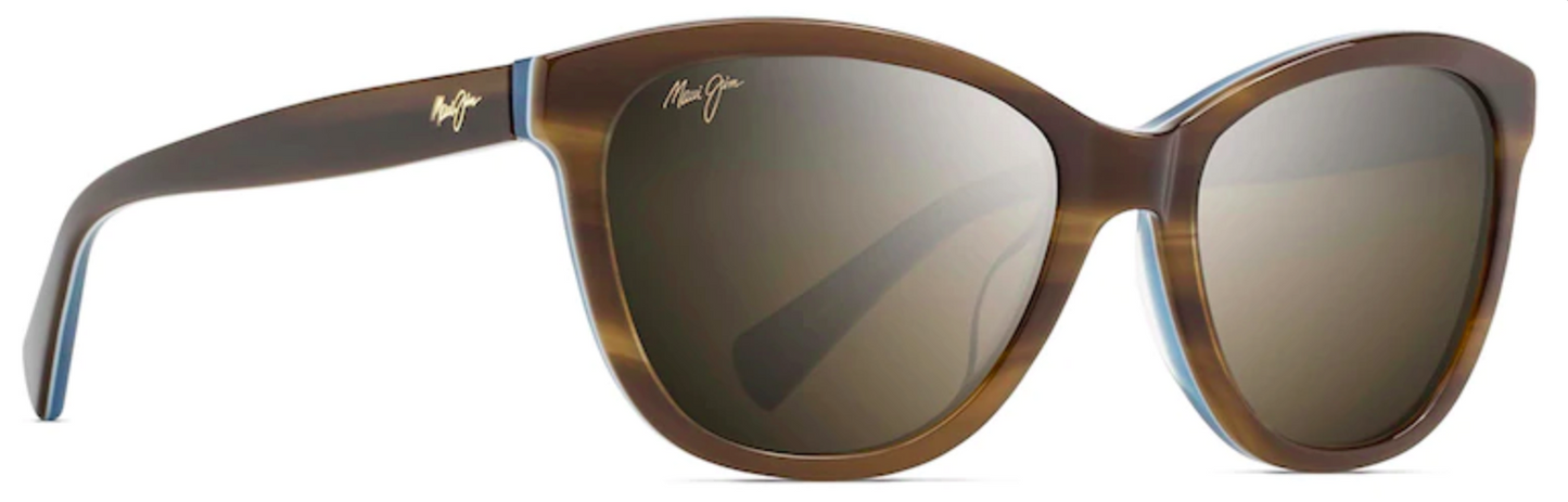 MAUI JIM CANNA BROWN-BLUE/BRONZE