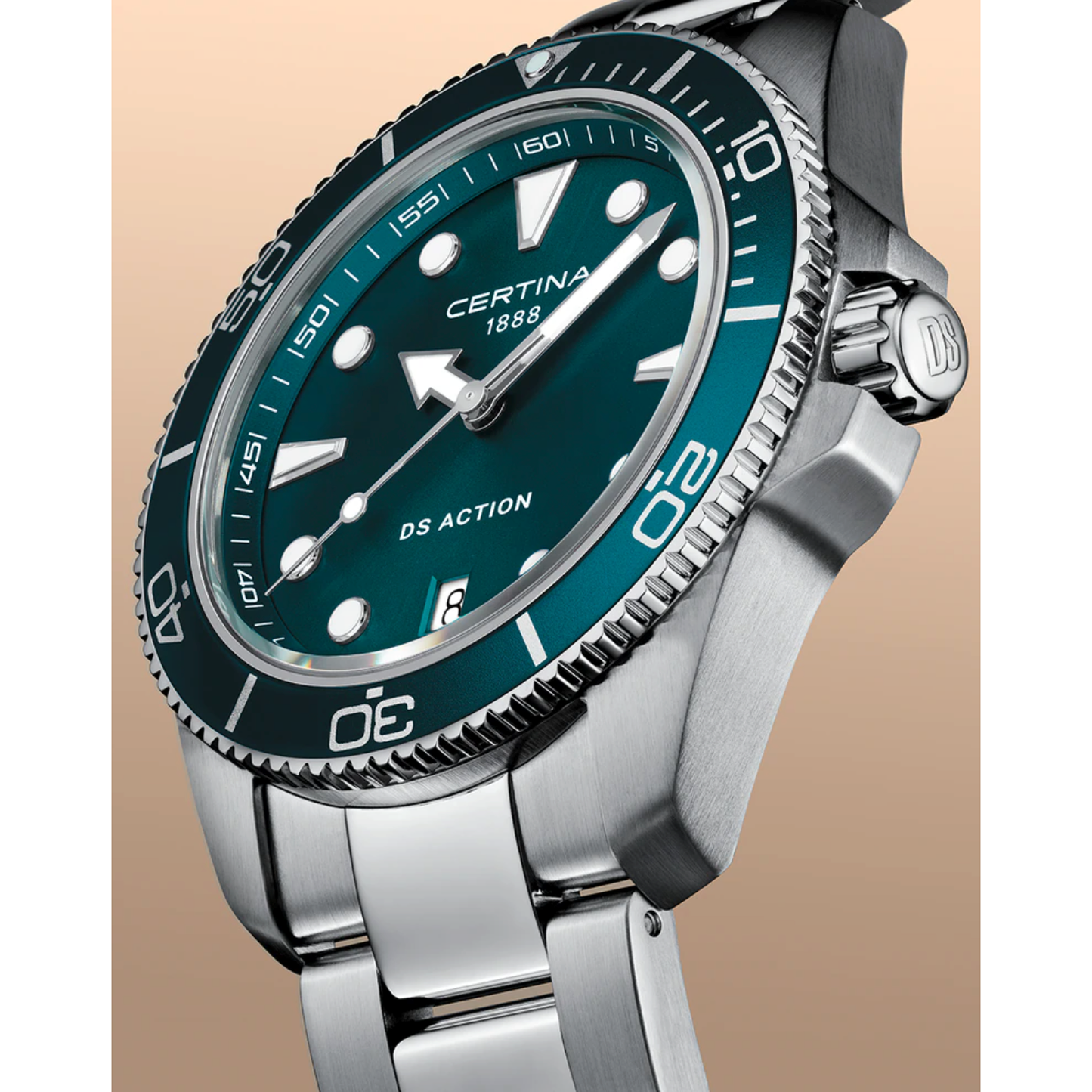 CERTINA DS ACTION 40 MM GRØNN
