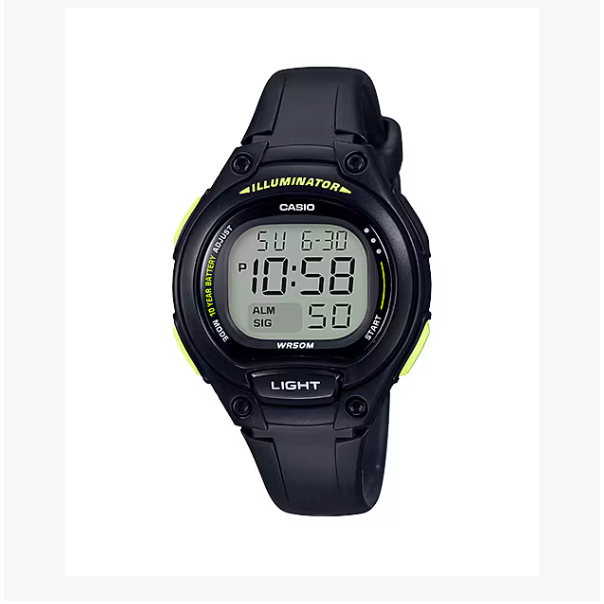 CASIO DIGITAL BARNEKLOKKE SORT