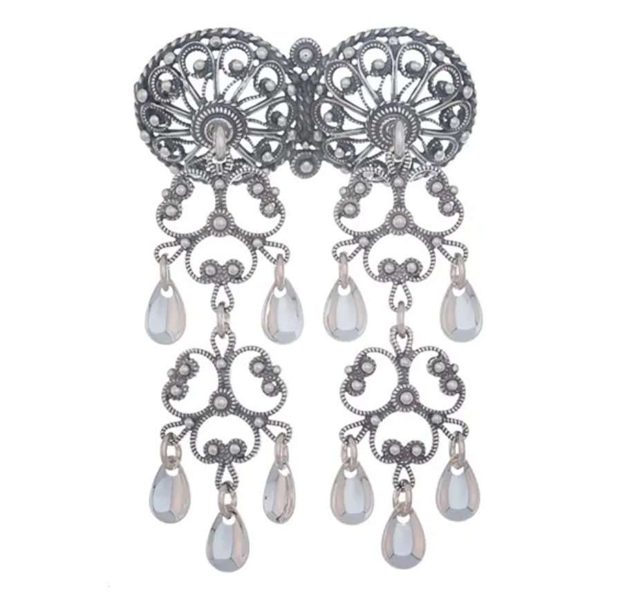 GRAFFERBUNAD - HALSKNAPP FILIGRAN, LANG