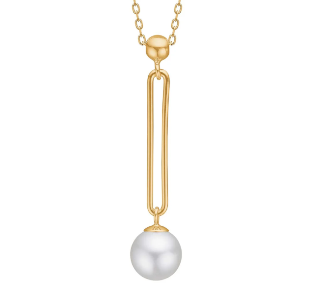 PEARLY SMYKKE I FORGYLT SØLV