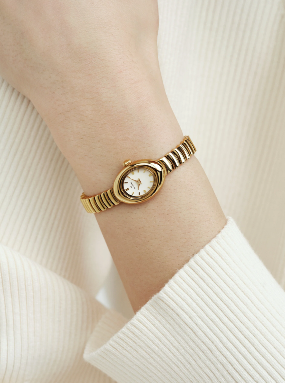 Mockberg Belle Oval Petite gold