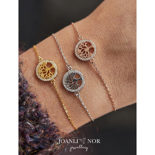 CAIANOR ARMBÅND I FORGYLT SØLV