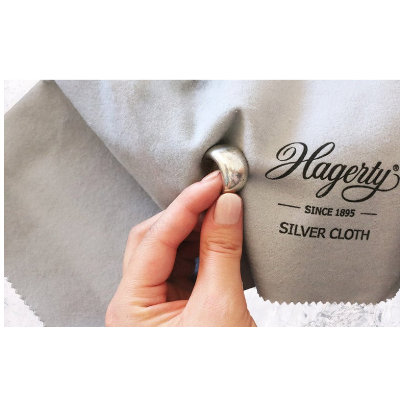 HAGERTY SILVER CLOTH - PUSSEKLUT SØLV