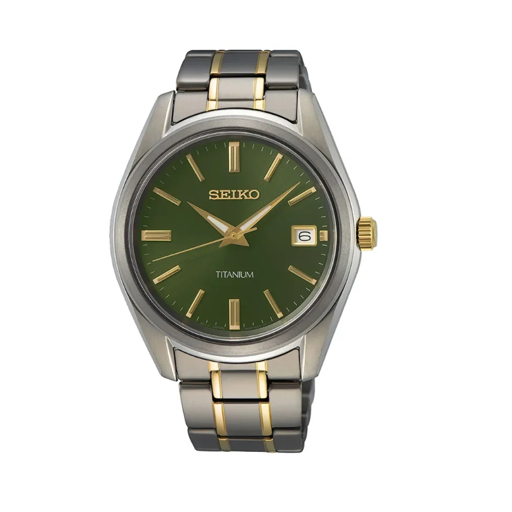SEIKO MENS TITANIUM - SUR 377P1
