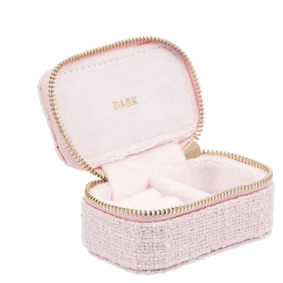 DARK DEPARTMENT - JEWELLERY BOX MICRO TWEED ROSA