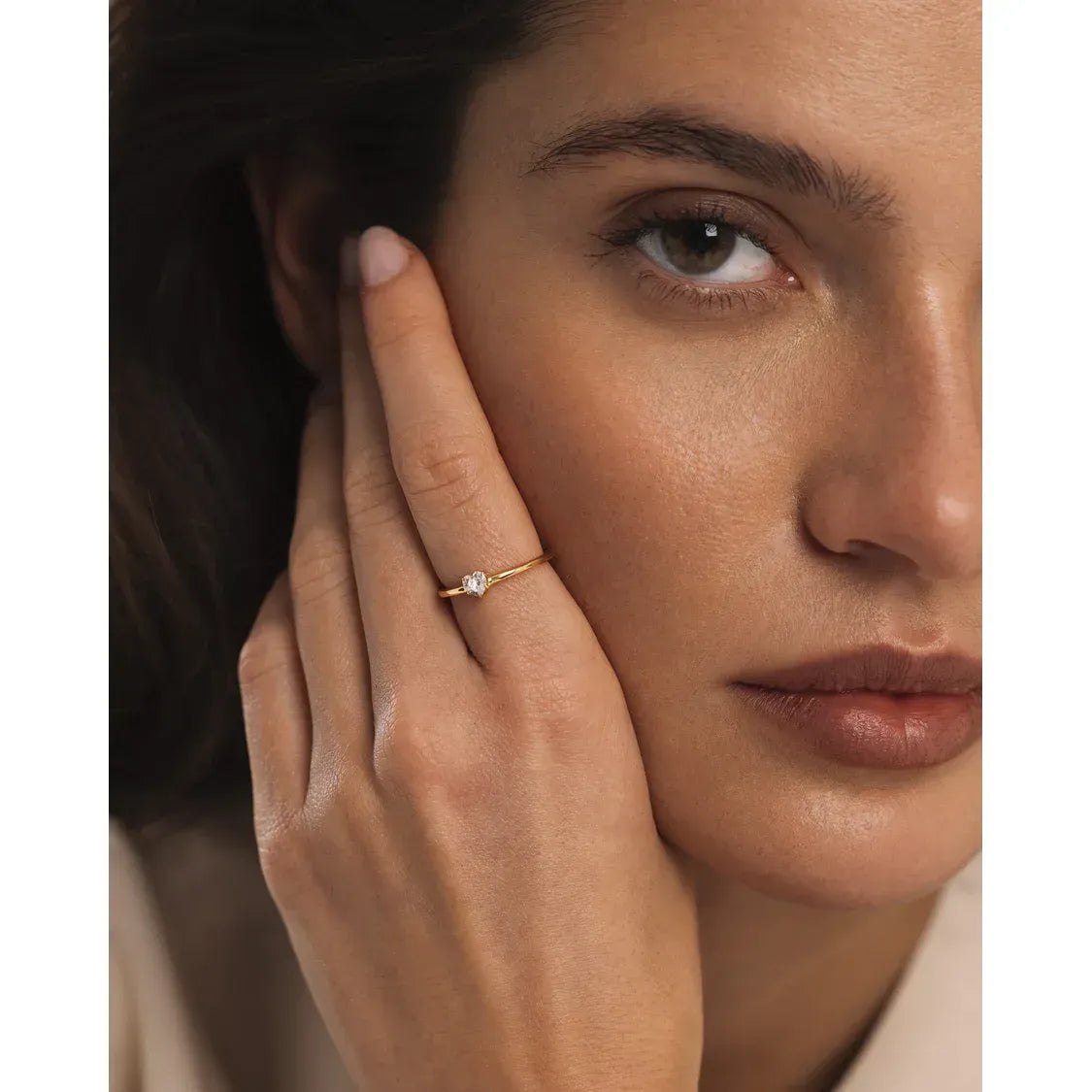 MOCKBERG BELOVED GOLD RING