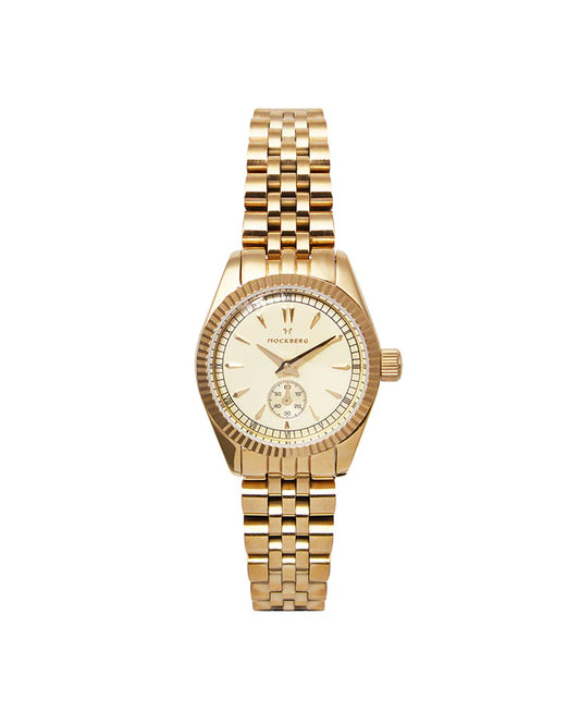 MOCKBERG ROYAL GULLFARGET STÅL/CHAMPAGNE