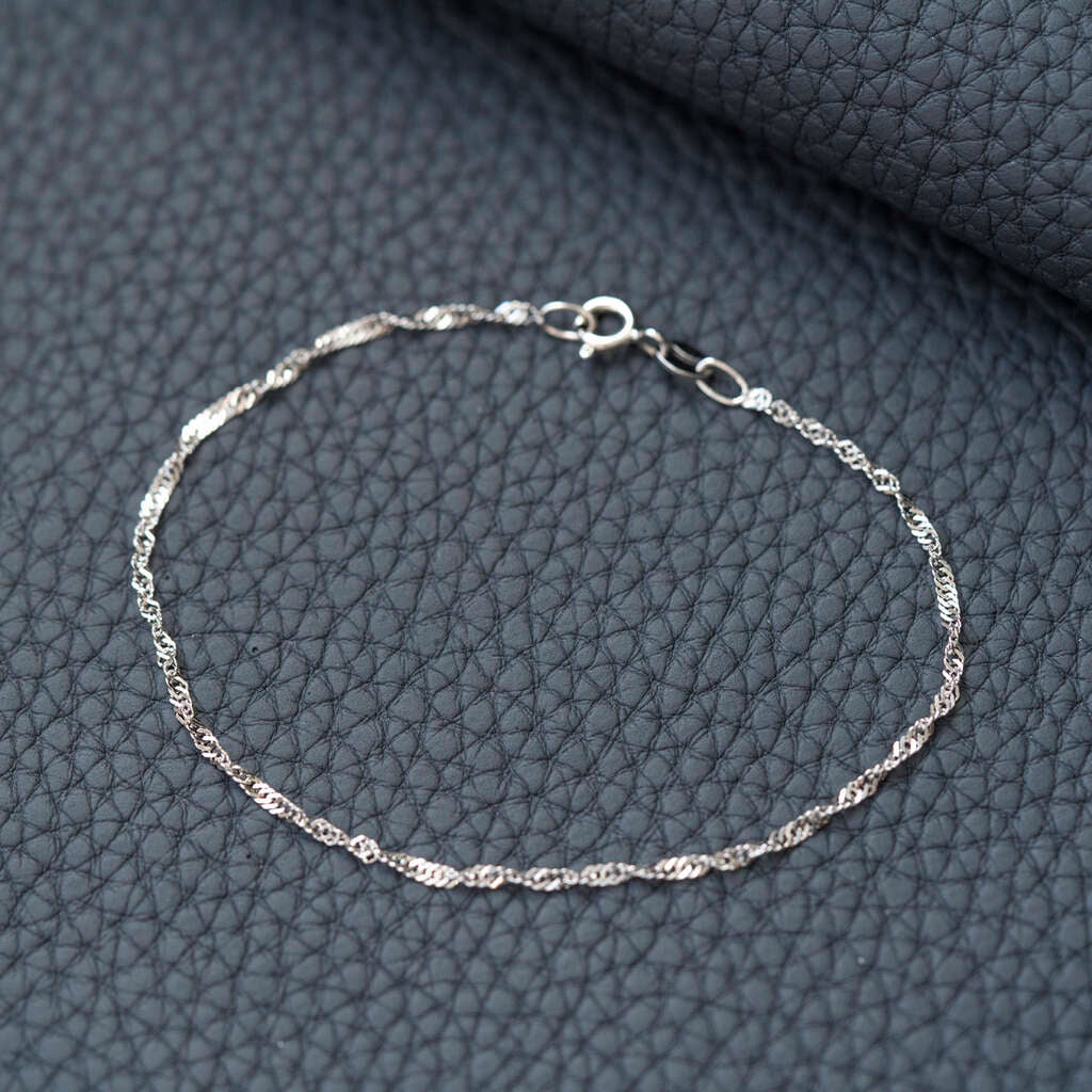 SINGAPORE ARMBÅND I SØLV