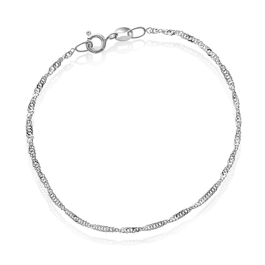 SINGAPORE ARMBÅND I SØLV