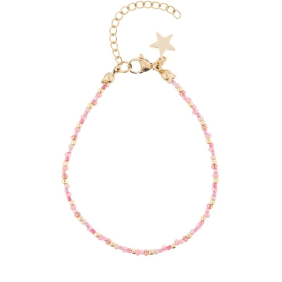 GLASS BEAD BRACELET 2 MM