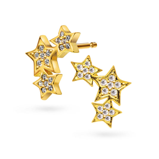 SØLV ØREPYNT STJERNER - ARNE NORDLIE