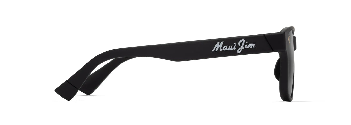 MAUI JIM KUNIAHI AF MATTE BLACK/GREY