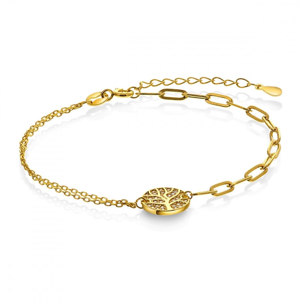 ARMBÅND I SØLV MED LIVETS TRE -ARNE NORDLIE