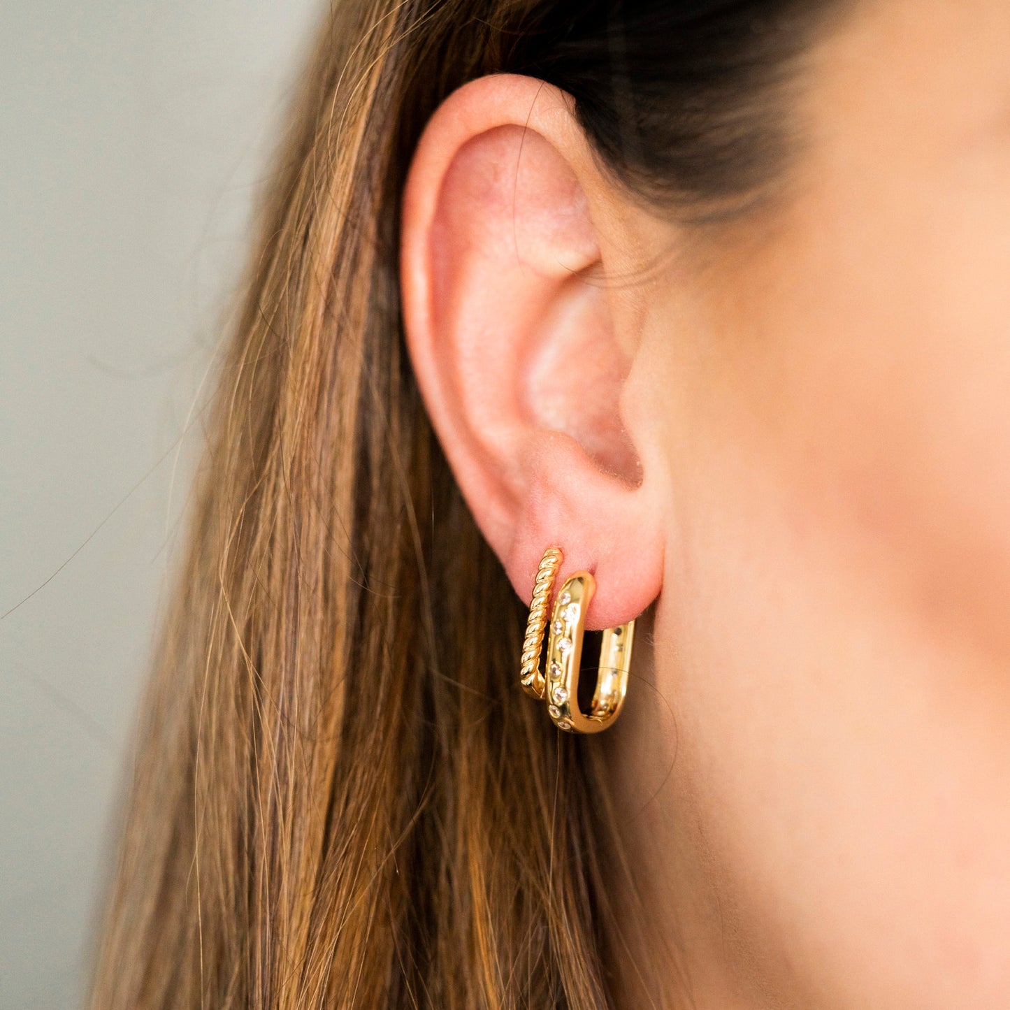 ØRERINGER I SØLV - PAN