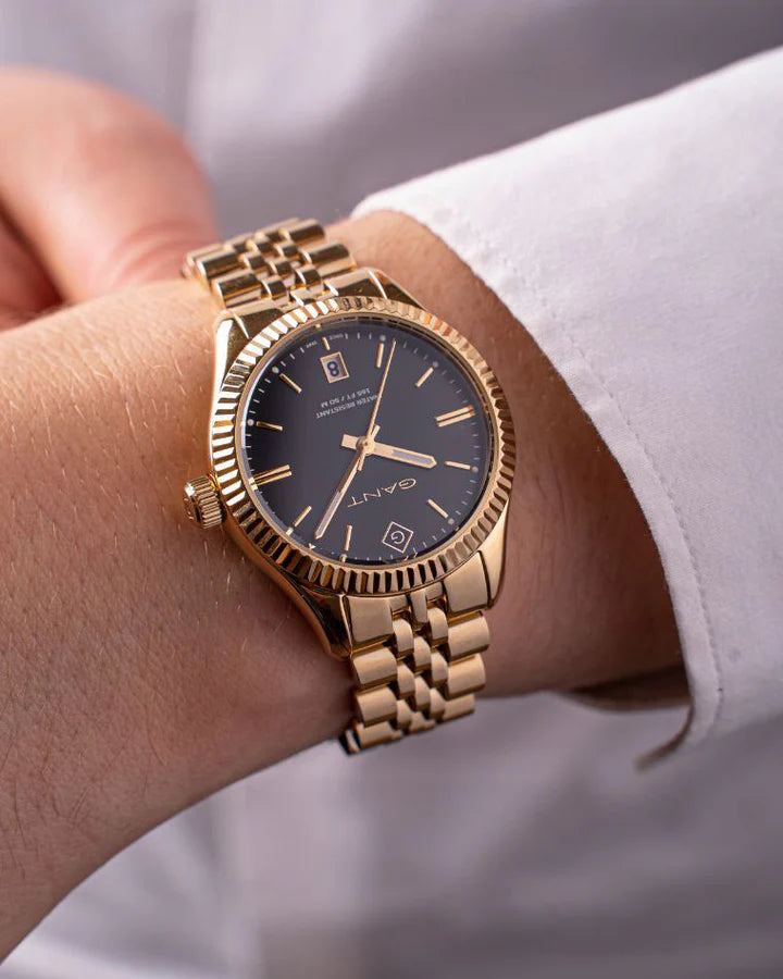 GANT SUSSEX LADY 34 MM SORT/GULL