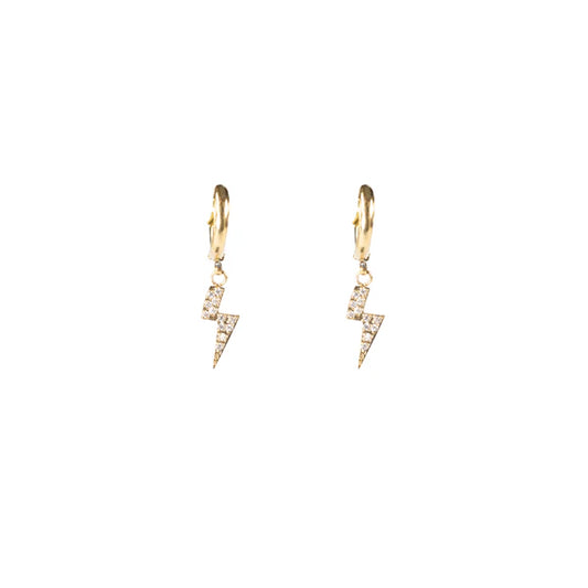 LIGHTNING HOOP W/ CRYSTALS - DARK DEPARTMENT