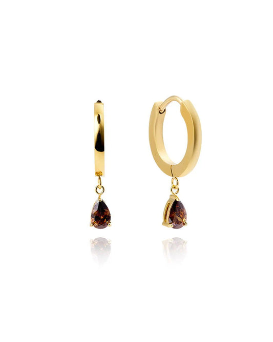 MOCKBERG BELLE GOLD HOOPS