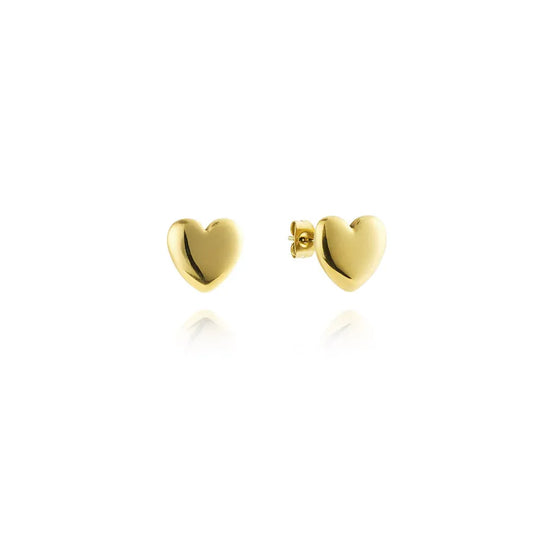 MOCKBERG LOVE GOLD MEDIUM STUDS