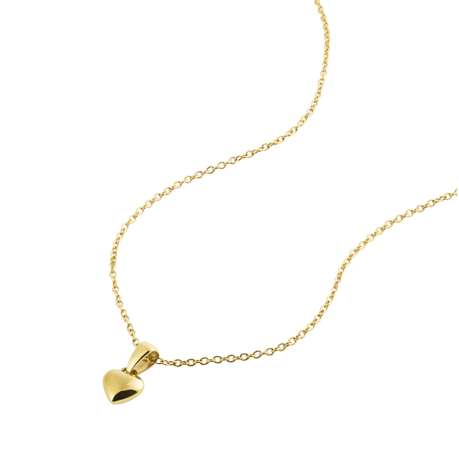 MOCKBERG SWEETHEART GOLD MEDIUM NECKLACE