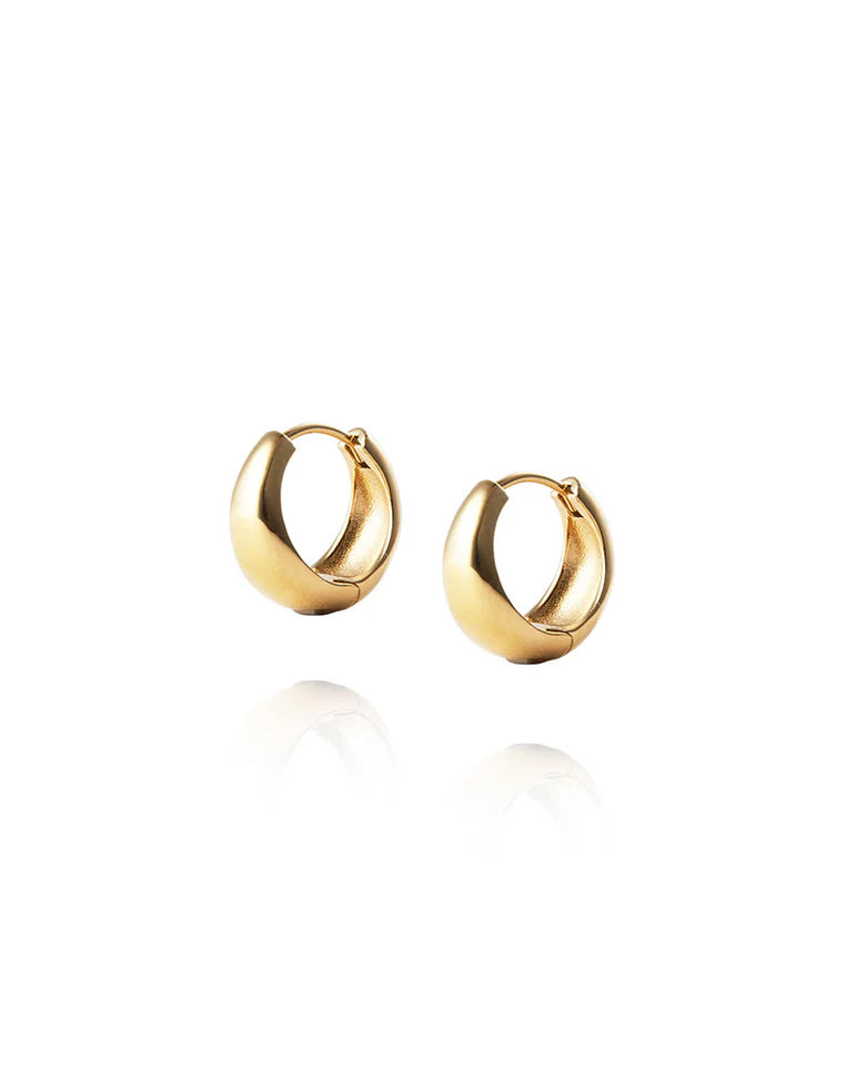 MOCKBERG BOLD HOOPS GOLD MEDIUM