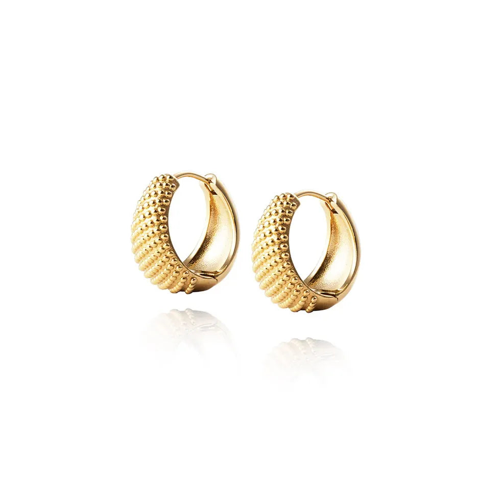 MOCKBERG HONEY HOOPS GOLD LARGE