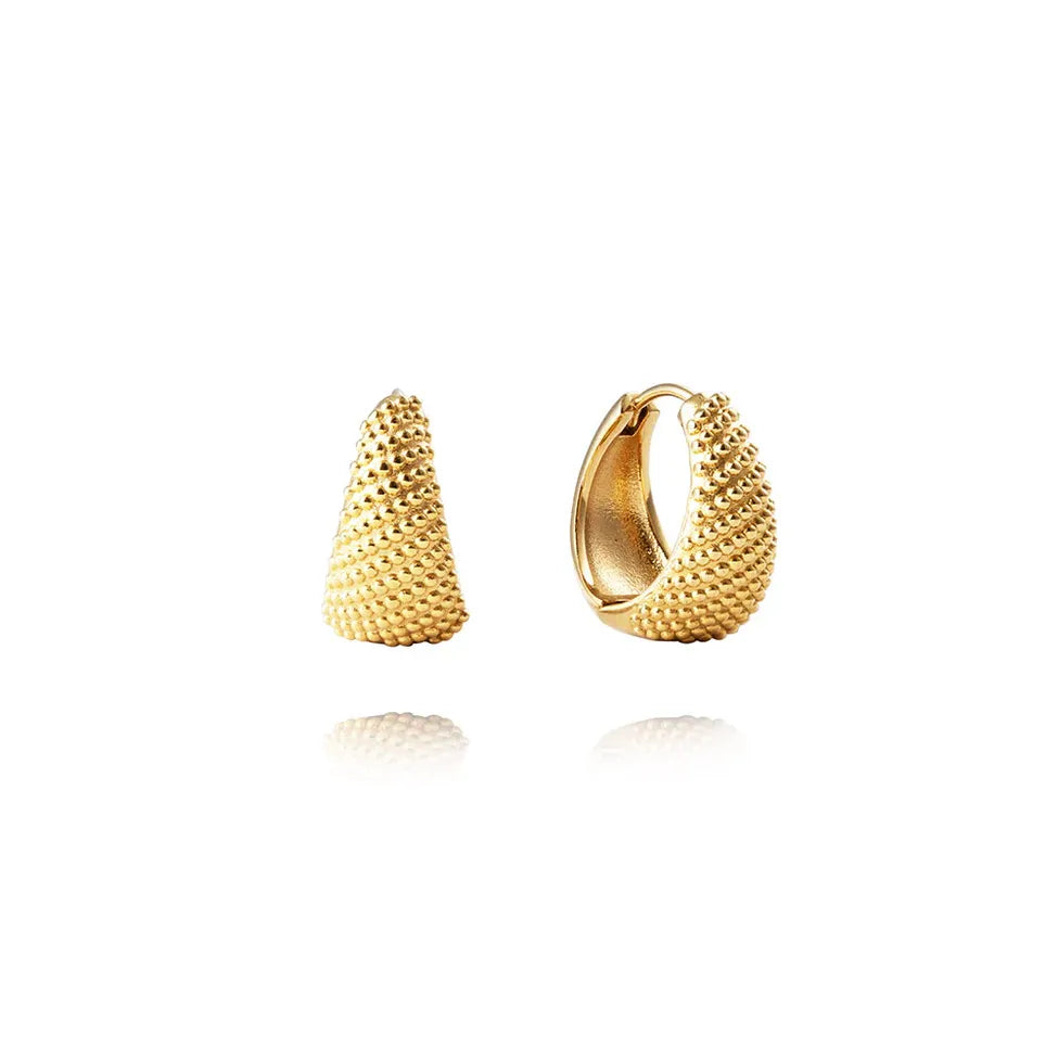 MOCKBERG HONEY HOOPS GOLD LARGE