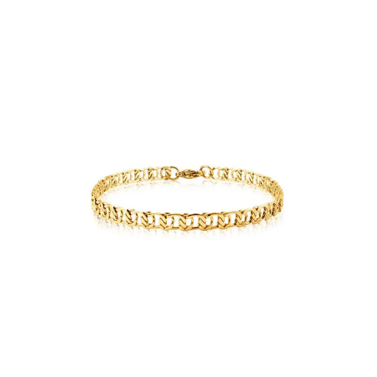 MOCKBERG INFINITY GOLD BRACELET