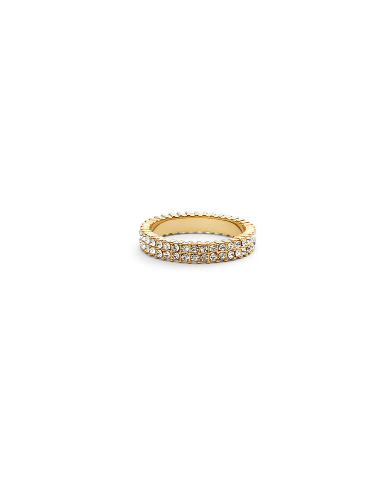 MOCKBERG MIDNIGHT GOLD RING