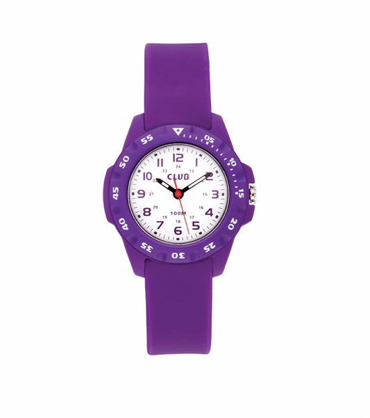 BARNEKLOKKE CLUB LILLA 35 MM