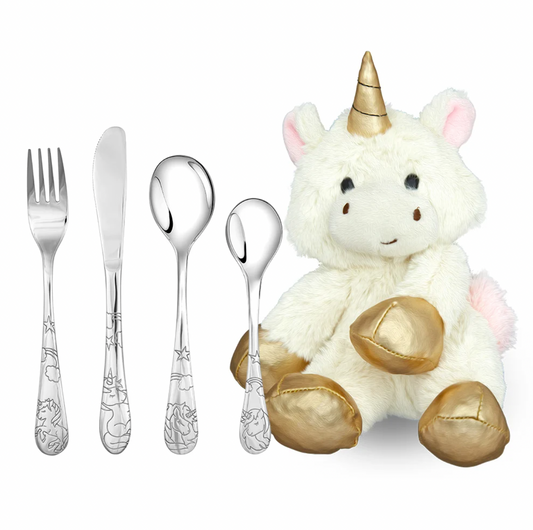 ENHJØRNING BESTIKKSETT MED BAMSE