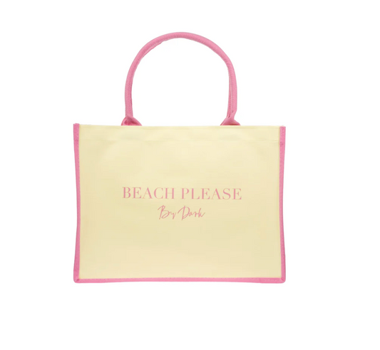 DARK DEPARTMENT TOTE MEDIUM BEACH BAG