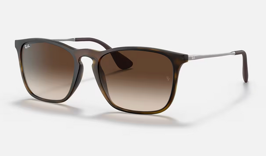 RAYBAN CHRIS MATT BRUN / GRADERTE GLASS