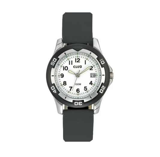 CLUB BARNEKLOKKE SORT 29 MM