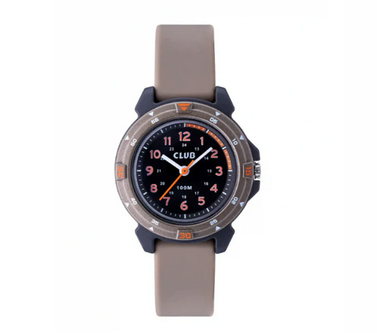 CLUB BARNEKLOKKE BRUN 32MM