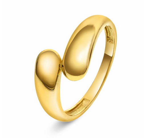 GULLRING 14K GULL STR. 54