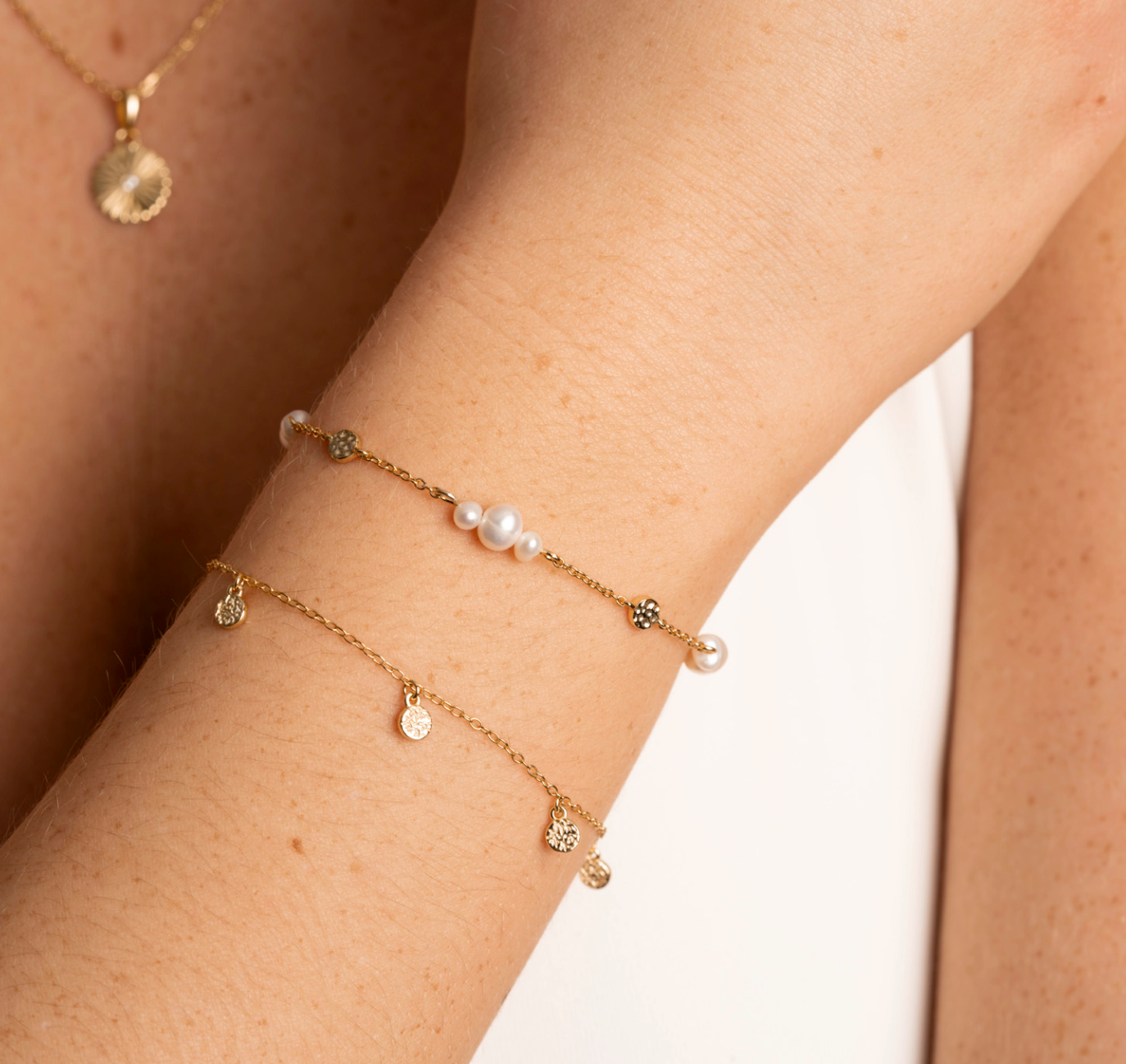 FAIRY ARMBÅND I FORGYLT SØLV