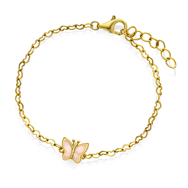 BARNEARMBÅND MED SOMMERFUGL